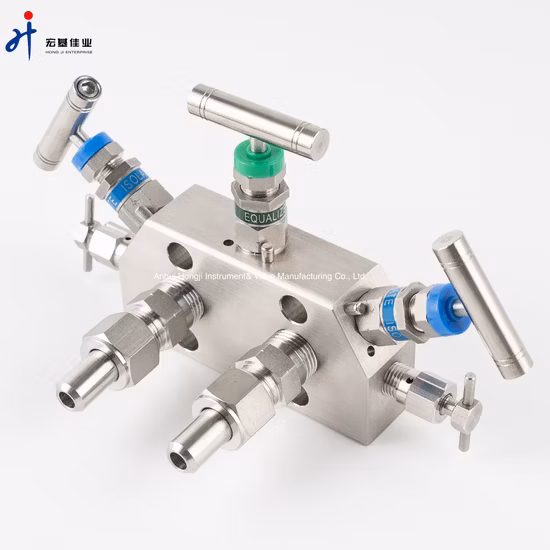 Tre in linea in acciaio inossidabile specializzato Rosemount 305